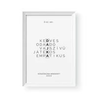Kép 3/3 - Fehér kerettel