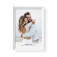 Kép 2/4 - Hangoskép / Álló / Minimal - Fehér kerettel