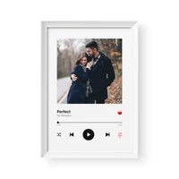Kép 2/4 - Hangoskép / Álló / Spotify - Fehér kerettel