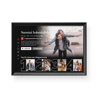 Kép 2/3 - Hangoskép / Fekvő / Netflix - Fekete kerettel
