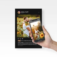 Kép 1/2 - Hangoskép / Álló / Instagram - Visszahallgatás- vagy nézés egy érintéssel okostelefonon