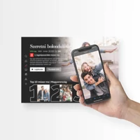 Kép 1/2 - Hangoskép / Fekvő / Netflix - Poszter, visszahallgatás- vagy nézés egy érintéssel okostelefonon