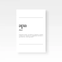 Kép 4/4 - Tipográfia / Fogalom / Apa