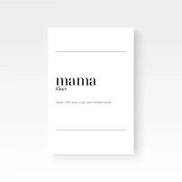 Kép 2/4 - Tipográfia / Fogalom / Mama