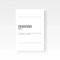 Kép 4/4 - Tipográfia / Fogalom / Mama