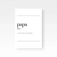 Kép 2/4 - Papa [főnév]: A múlt hangja és a jelen példaképe.