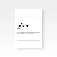 Kép 2/3 - Nővér fogalom poszter