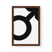 Kép 1/4 - Barna kerettel