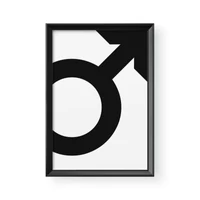 Kép 1/3 - Barna kerettel