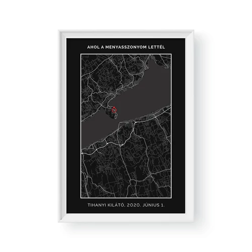 Fekete alapon fehér