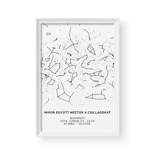 Fehér alapon fekete