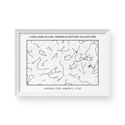 Fehér alapon fekete