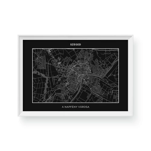 Fekete alapon fehér