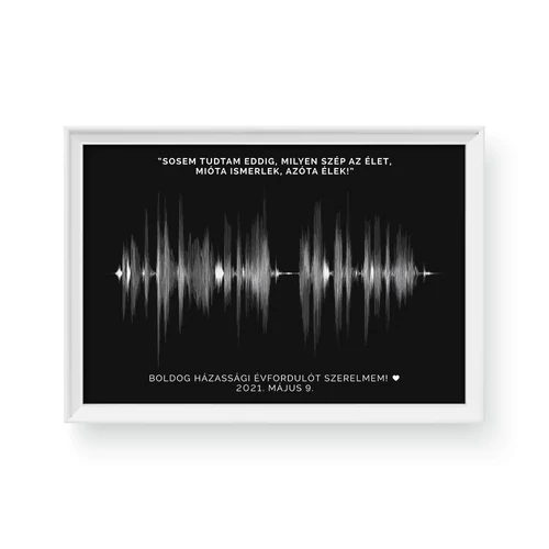 Fekete alapon fehér