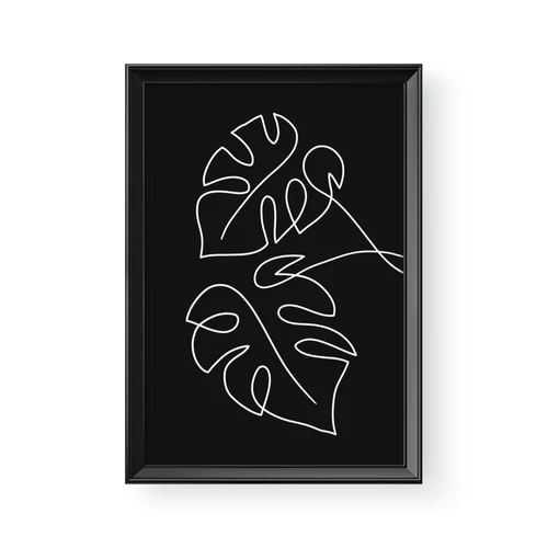 Fekete alapon fehér