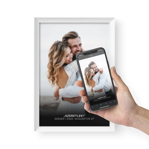 Fekete alapon fehér