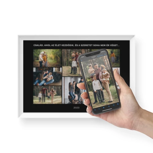 Fekete alapon fehér