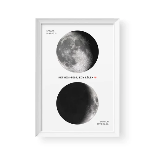 Fehér alapon fekete