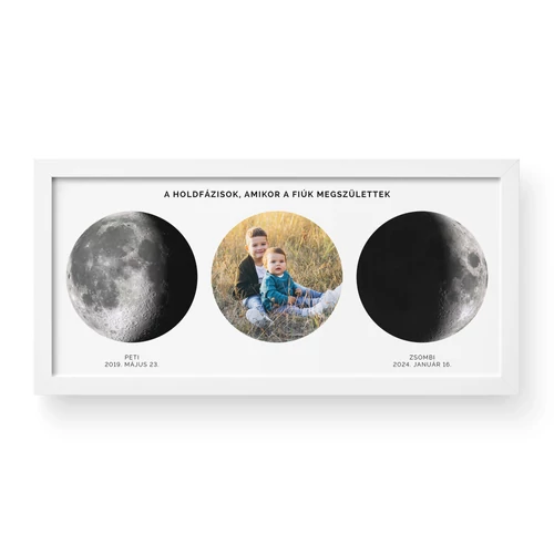 Fehér alapon fekete