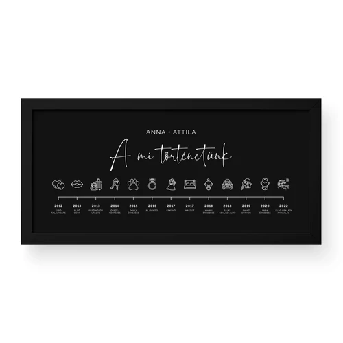 Fekete alapon fehér