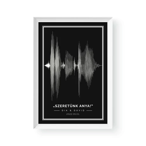 Fekete alapon fehér