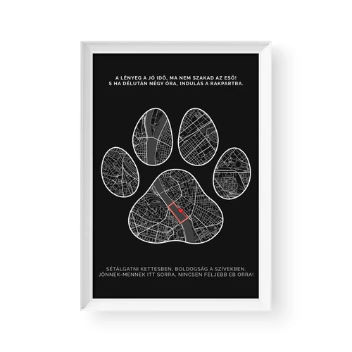 Fekete alapon fehér