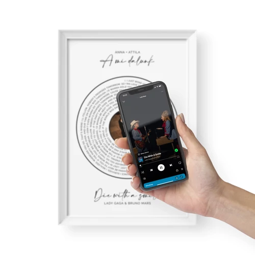 Fehér alapon fekete