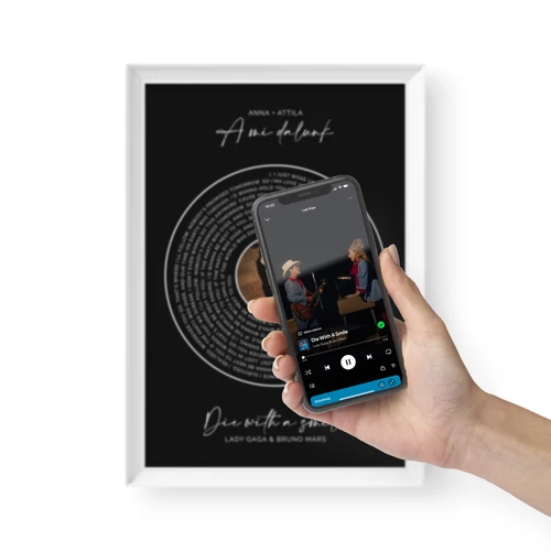 Fekete alapon fehér