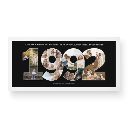 Fekete alapon fehér