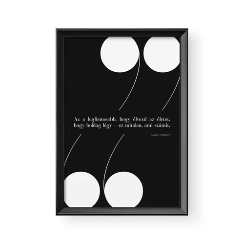 Fekete alapon fehér