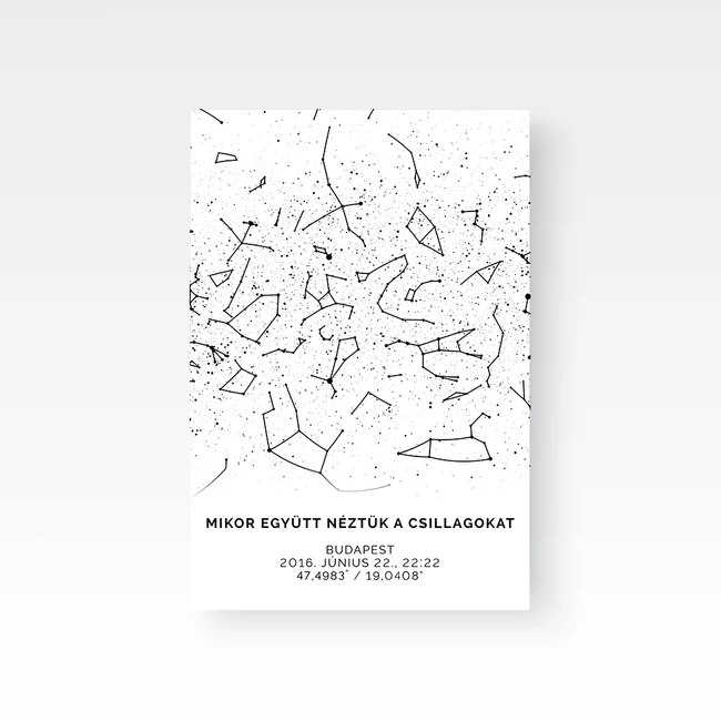 Csillagtérkép / Álló / Minimal