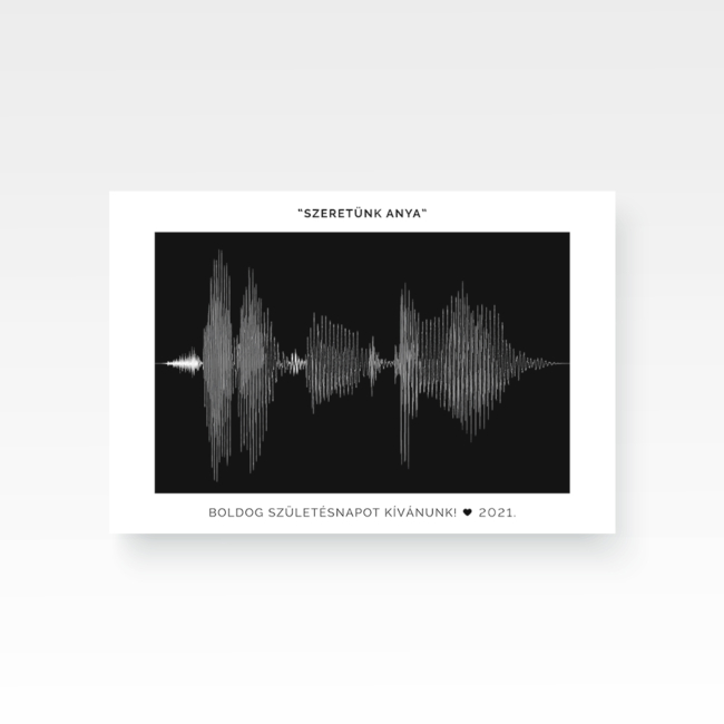 Hanghullám / Fekvő / Framed