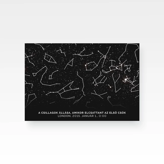 Csillagtérkép / Fekvő / Minimal