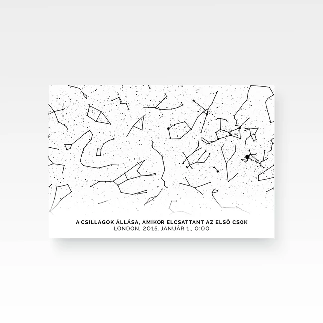 Csillagtérkép / Fekvő / Minimal