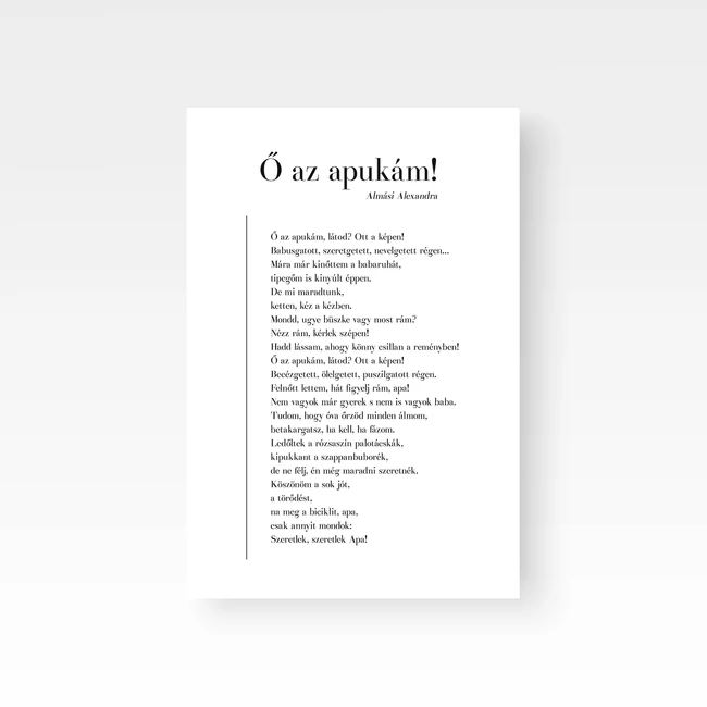Almási Alexandra: Ő az apukám!