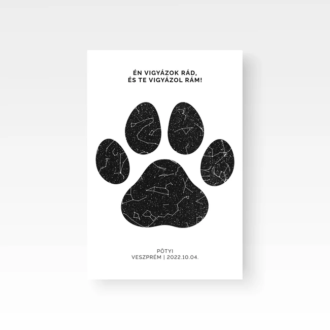 Csillagtérkép / Álló / Paw (digitális)