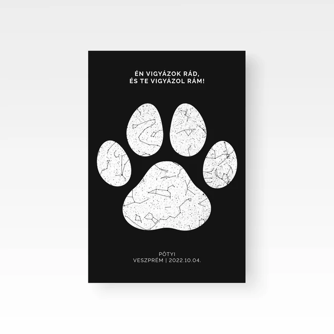 Csillagtérkép / Álló / Paw (digitális)