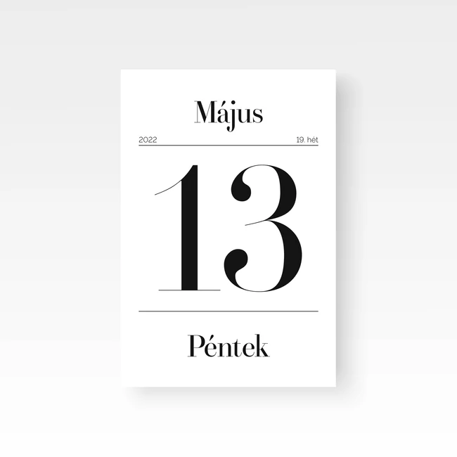 Hetek számával