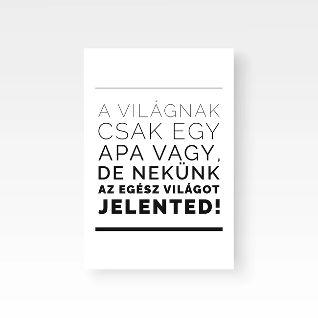 Fehér alapon fekete